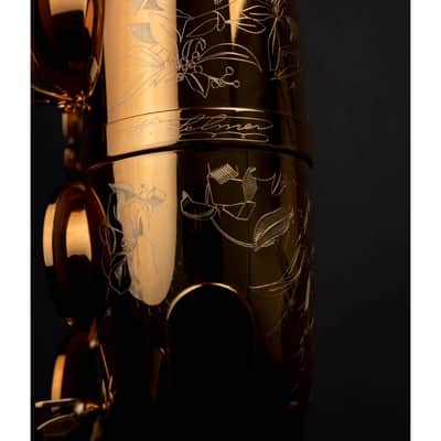 Selmer SAXOPHONE TENOR SUPREME - LACADO GRABADO VG image 7