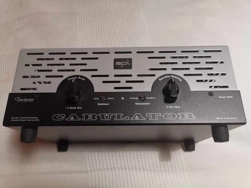 SPL 2930 Cabulator Guitar Cabinet Simulator 2010 - 2017 - Silver image 1