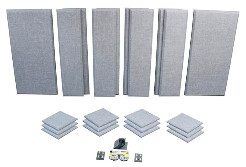 Primacoustic LONDON-12 120 sq. ft. Broadway Acoustical Room Kit with 2 Broadway Panels, 8 Control Columns, 12 Scatter Blocks - BLACK(Z900 0120 00) image 1