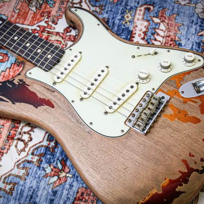 FENDER USA Custom Shop Rory Gallagher Tribute Stratocaster "3-Color Sunburst" (2023) image 6