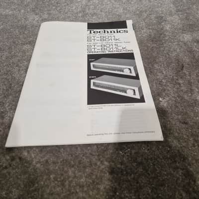 Technics ST-8011L Tuner - Analog Precision - Very Good w/ Original Box & Power Cable image 14