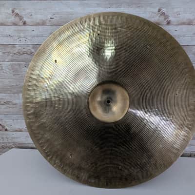 Used Paiste 22" Formula 602 Medium Ride Cymbal W/Rivets image 8