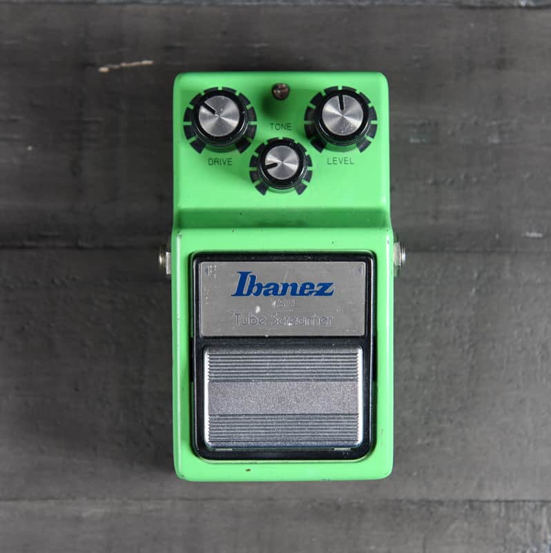 Ibanez TS9 Tube Screamer (1993 First-Year Reissue) with Analogman TS808 Mod image 1