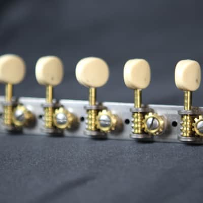 Vintage Waverly 6 On-a-Plate Tuners 1960's Nickel NOS! UNUSED! image 4