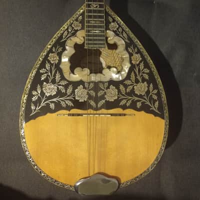 Greek Bouzouki 1980 & hardcase & pickup & 300 backing track with pdf scores 8 string image 1