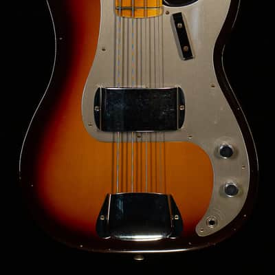 Fender Custom Shop 1959 Precision Bass Journeyman Relic 3TS Bass Guitar (858) image 3