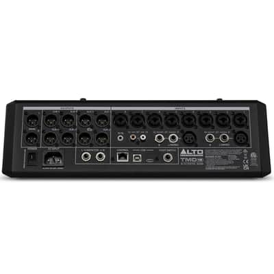 Alto Pro TMD16 | 16-Channel Digital Mixer with FX | Bluetooth, USB & Touch Faders image 4