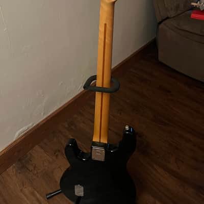Ernie Ball Music Man StingRay 4 H with Maple Fretboard 1984 - 1990 - Black w/gig bag or original hard case image 5