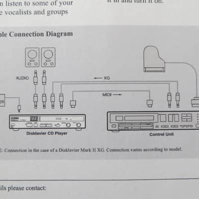 Yamaha Disklavier  DCD1 CD Player With Remote & AC Adapter  & Midi Cable image 17