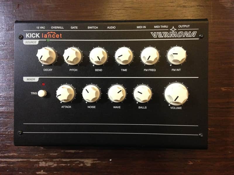 Vermona Kick Lancet Desktop Analog Kick Drum Generator | Reverb