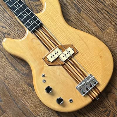RARE! 1979 Kramer DMZ 4001 LEFTY - Natural w/ OHSC image 3