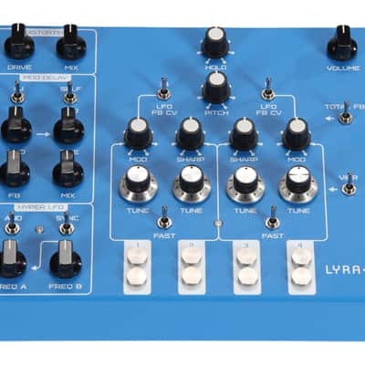 SOMA Laboratory Lyra-4 Organismic Drone Synthesizer (Blue) image 5