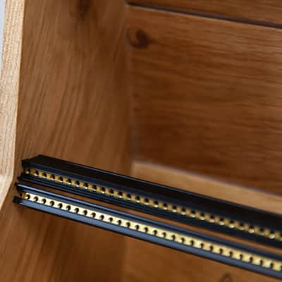 2 Many Synths 12U 126HP powered Solid Oak Eurorack case image 2