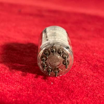 Mullard Vintage IEC 12AU7A/ECC82 single preamp/amplifier vacuum tube 1980s - Clear Glass image 2