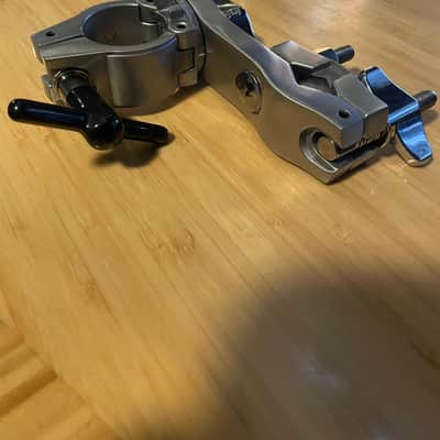 DW DWSMRKC15VA 1.5" to Adjustable V Offset Drum Rack Clamp 2010s - Grey image 2