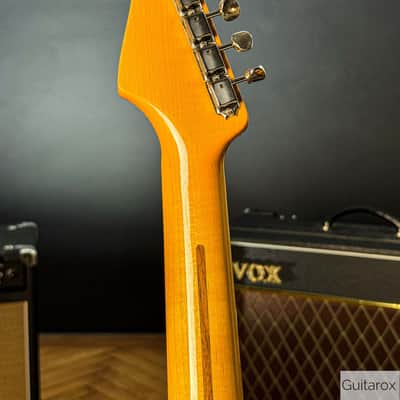 2018 Eric Johnson Signature Stratocaster Thinline Sunburst image 15