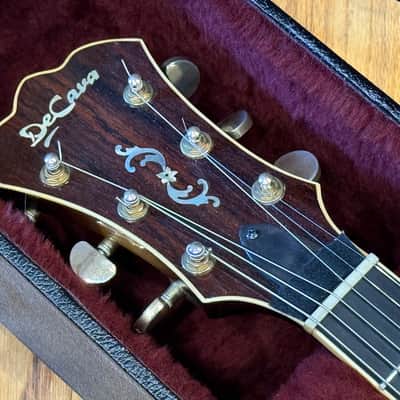 DeCava Stratford archtop guitar 2012 - Almond Burst image 11