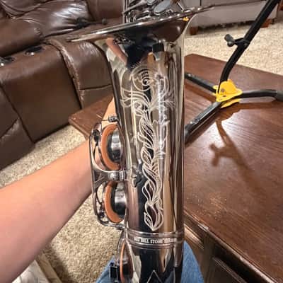 Cannonball Big-Bell Stone Series Alto Saxophone with Protec XL case image 3