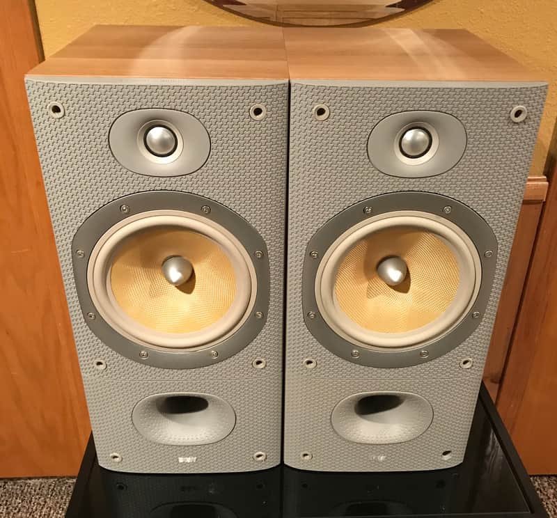 Bowers & Wilkins DM602 S3 Sorrento finish 2-way kevlar speakers image 1