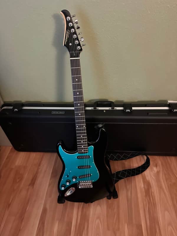 Silvertone SS15 Revolver Double Cut 2000s - Black image 1