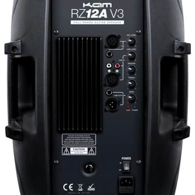 2 x Kam RZ12A V3 1000RMS (2000 total) Powered Speakers with Stands image 5