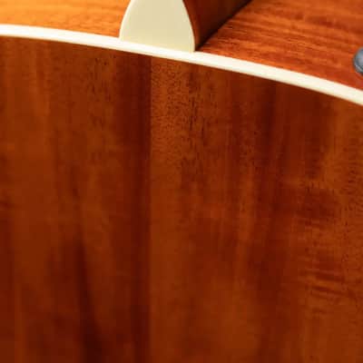 Taylor Custom Shop 2024 Grand Concert 12-Fret Acoustic/Electric - Black Top Mahogany/Mahogany with Hardshell Case image 11