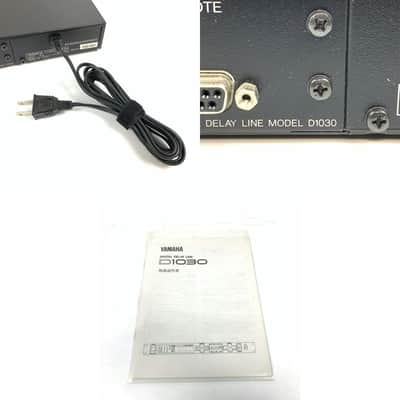 Yamaha  D1030 Digital Delay Line Black TGHM image 9