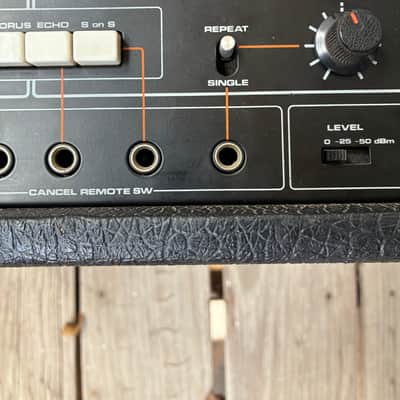 Roland RE-501 Chorus Echo 1980 - 1984 - Black Roland boss ce1 delay multi effect tape image 5