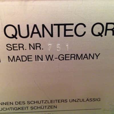 Quantec QRS/L Room Simulator image 12
