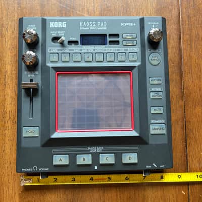 Korg KP3+ Kaoss Pad 3 + Dynamic Effects Unit/Sampler | Reverb