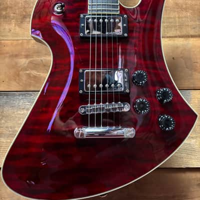 Pre-owned BC Rich Mockingbird Special X Trans Red w/bag image 2