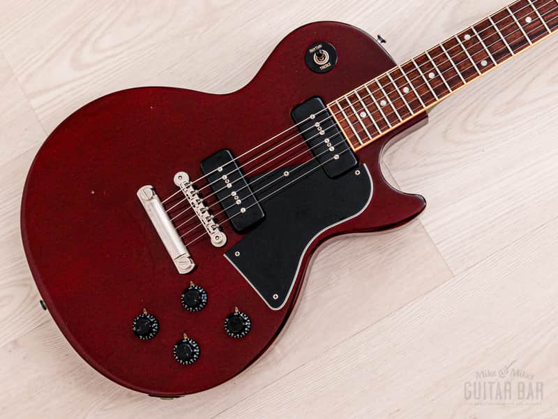 1996 Gibson Les Paul Special Single Cut Wine Red w/ Case, P-100