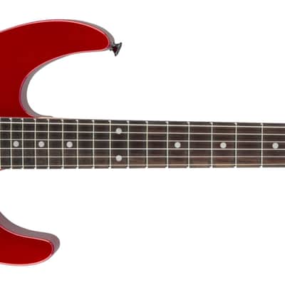 Jackson JS Series Dinky JS11, Amaranth Fingerboard, Metallic Red image 2