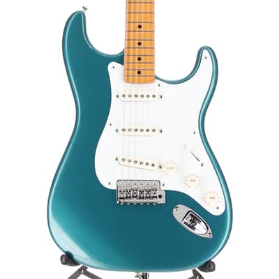 Fender Certified Pre-Owned Vintera II '50s Stratocaster, Maple Fingerboard, Ocean Turquoise (J6) (78175) image 1
