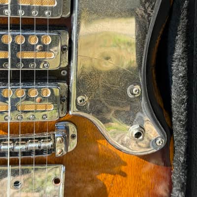 60's Teisco Spectrum 22 - Sunburst | Reverb