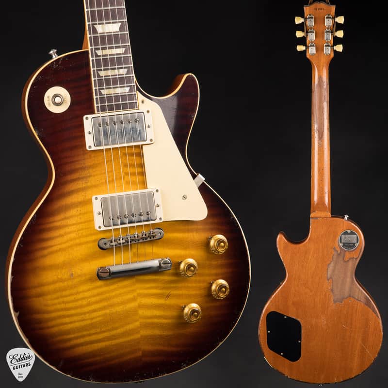2022 - Gibson Custom Shop Made 2 Measure Murphy Lab '59 Les Paul Standard Murphy Painted Ultra Heavy Aged Kindred Burst image 1