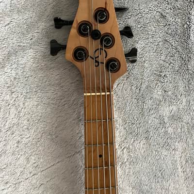 EYB Bassiq Custom – Original Bass Left Handed Used on Necrophagist’s Epitaph image 4
