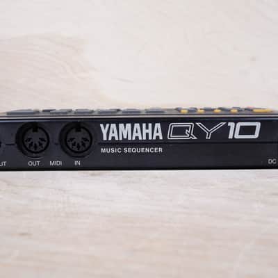 Yamaha QY10 Sequencer 1990 - Black w/ Power Supply image 4