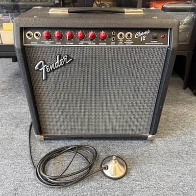 Immagine Fender Champ 12 "Red Knob" 12w All tube guitar combo amp 1987 - w/Tone Tubby 40/40 speaker - 2