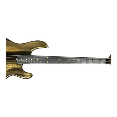 Ernie Ball Music Man StingRay 50th Anniversary LTD 4 H Special, Molten Gold / Ebony Only 300 Made" image 7