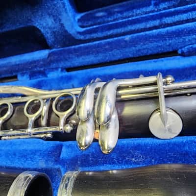 Yamaha YCL-450N Intermediate Bb Clarinet with Nickel-Plated Keys 2010s - Black image 12