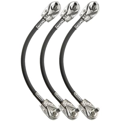 MXR DCP06 Instrument and Pedalboard Patch Cables, Right Angle, 6", 3-Pack image 1