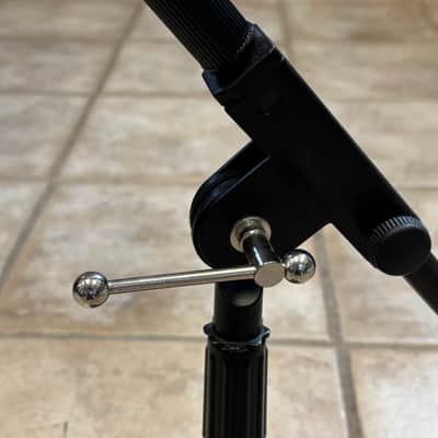 Proline MS112BK Desk Boom Mic Stand kick drum image 3