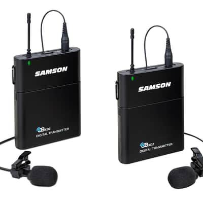 Samson Concert XD2 Dual Presentation Wireless Microphone System Lavaliere image 5