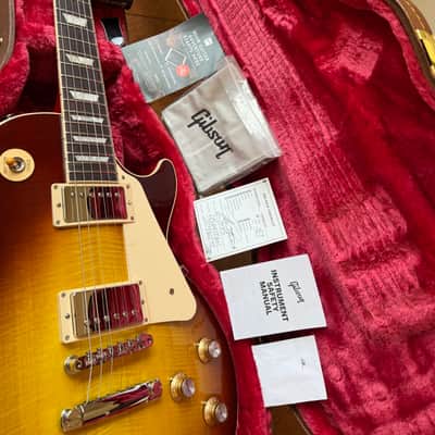 2025 Gibson Les Paul Standard 60s Figured Top - Iced Tea Burst image 24