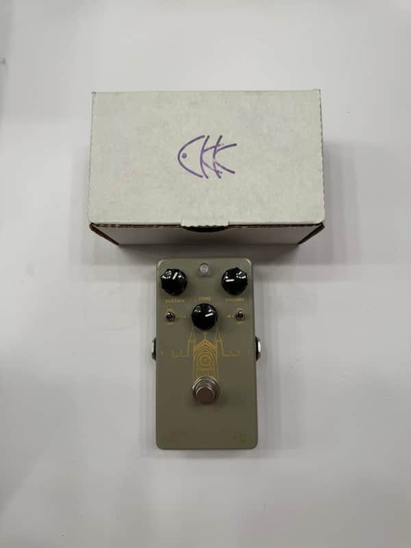 CKK Electronic Royal Fuzz Distortion Rare Guitar Effect Pedal + Original Box image 1