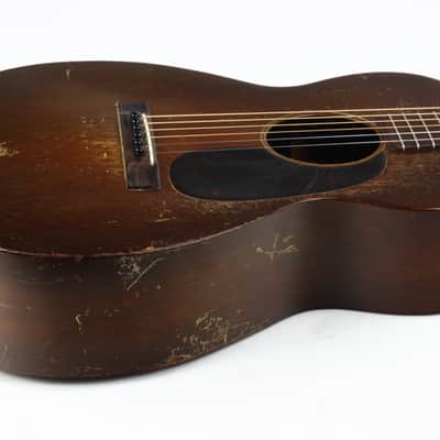 1933 Martin 0-17 Shade Top Sunburst Finish Pre-War | Small Body Mahogany Guitar 1930s Vintage, Shadetop, Shaded Top image 16