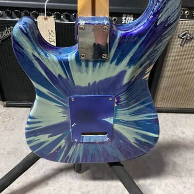 2003 Fender FSR Splattercaster - Midnight Swirl - GB Included image 4