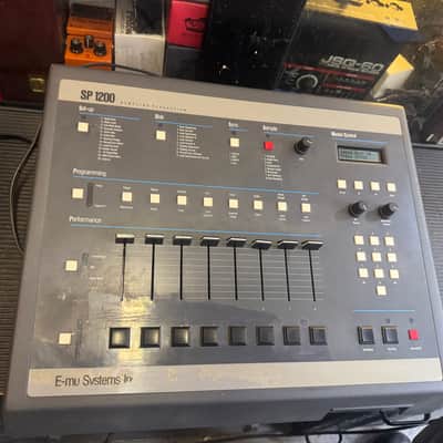 Original Grey Emu SP1200 Sampling Drum Machine SP-1200 e mu vintage //ARMENS// image 5