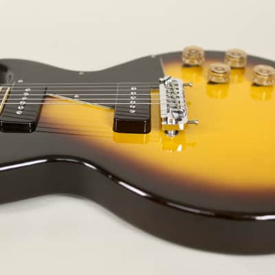 Rare 1975 Greco LJ-600 Les Paul Special Style Yellow Sunburst MIJ Vintage Japan P-90 w/ Case image 11
